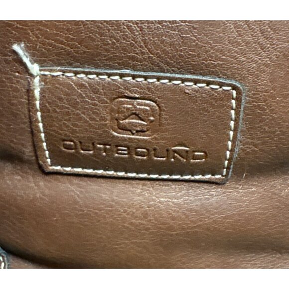 Outbound Size 9 Mens Brown & Black Insulated Winter Boots With Sherpa Lining - Picture 3 of 15